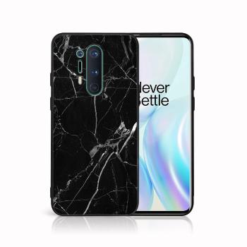 MY ART Ochranný obal OnePlus 8 Pro -BLACK MARBLE (142)