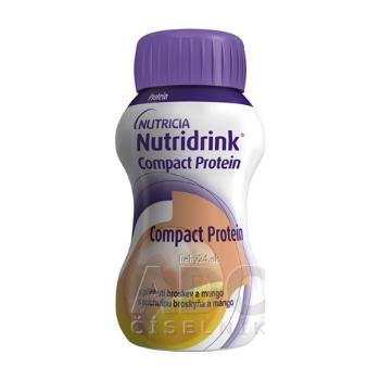 Nutridrink Compact Protein s broskyňovo-mangovou príchuťou 24x125ml