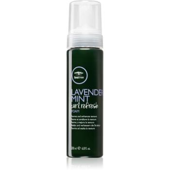 Paul Mitchell Tea Tree Lavender Mint tvarujúca pena pre kučeravé vlasy 200 ml