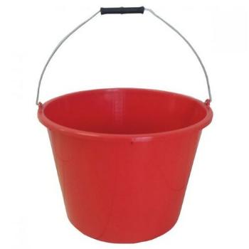 Plastové vedro s ryskou, 20 l, pr. 38 x v. 28 cm