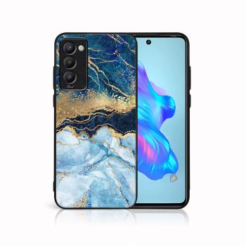 MY ART Ochranný obal pre Tecno Camon 18  BLUE MARBLE (141)