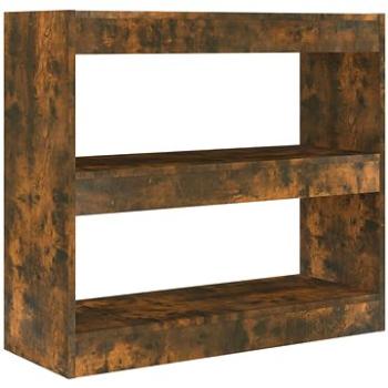 Shumee deliaca stena dymový dub 80 × 30 × 72 cm, 813614