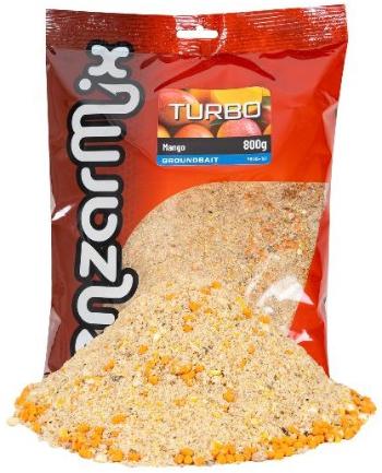 Benzar mix krmítková zmes groundbait turbo 800 g - mango