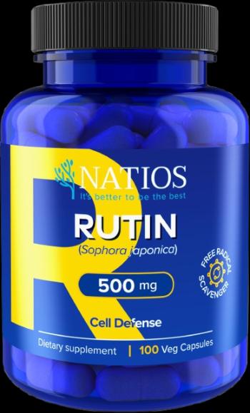 NATIOS Rutin (Sophora japonica) 500 mg 100 kapsúl