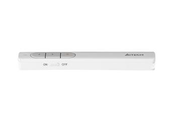 A4tech 2.4G bezdrôtový laserový prezentér & ukazovátko, biela