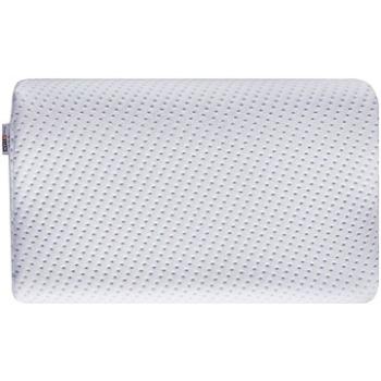 BELIANI, Penový vankúš z pamäťovej peny 50 x 30 cm biely KANGTO, 250289 (beliani_250289)