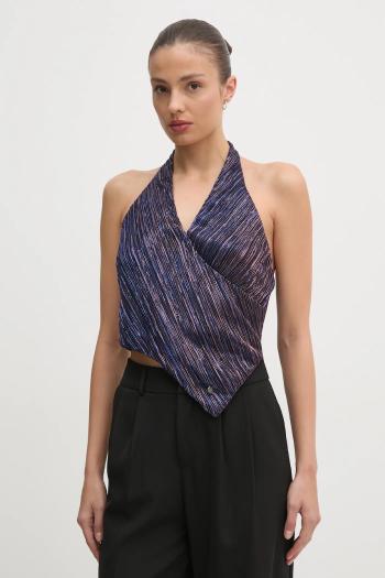 Top Pepe Jeans ANNIE tmavomodrá farba, vzorovaná, PL304965