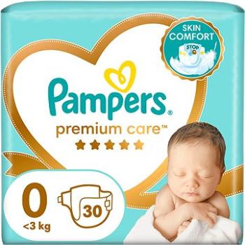 PAMPERS Premium Care Newborn veľkosť 0 (30 ks) (4015400536857)