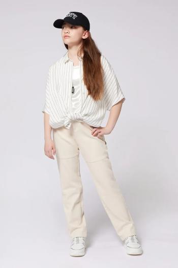 Detská košeľa Dkny biela farba, D62257