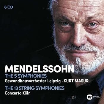MASUR/GEWANDHAUS-ORCHESTER LEIPZIG - MENDELSSOHN: THE COMPLETE SYMPHONIES, THE COMPLETE STRING SYMPHONIES, CD