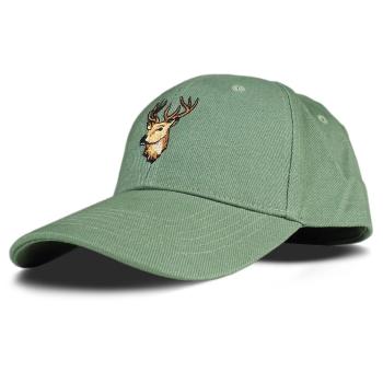 Bontis Šiltovka s výšivkou Jeleň - Khaki | uni