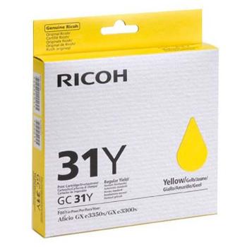 Ricoh GC-31Y 405691 žltá (yellow) originálna cartridge