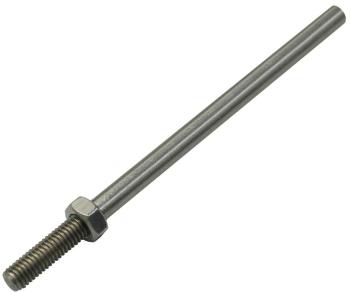 Motorkerékpár állvány M-Style szervíz rúd az M-Style állványokhoz, 2 darab, ezüst színű