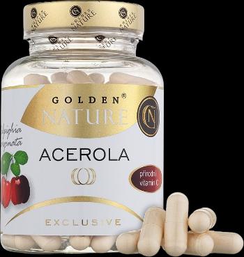 GOLDEN NATURE Exclusive Acerola (prírodný vitamín C) 100 kapsúl