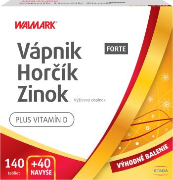 WALMARK Vápnik Horčík Zinok forte 180 tabliet