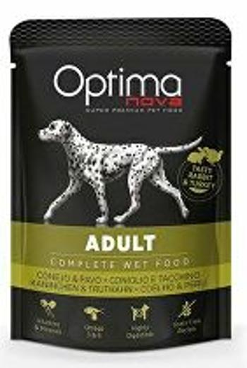 Optima Nova Dog Adult Králičie a morčacie kapsičky 300g + Množstevná zľava