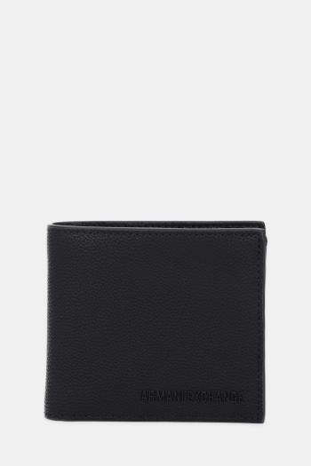 Peňaženka Armani Exchange pánska, čierna farba, XM000167 AF17090