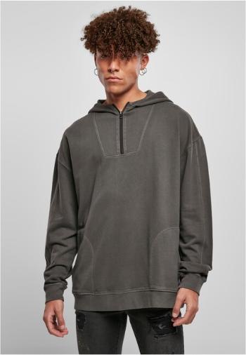 Urban Classics Overdyed Camp Hoody blackbird - L