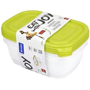 Rotho set dóz na potraviny  SUNSHINE 3× 1 L (6122005070)