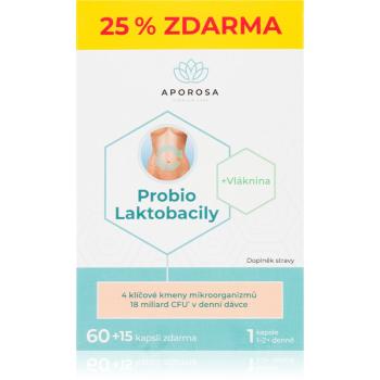 Aporosa Probio Laktobacily kapsuly s probiotikami 75 cps