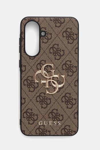 Puzdro na mobil Guess Samsung Galaxy A36 hnedá farba, GUHCSA364GMGBR