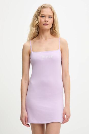 Šaty Juicy Couture HAYLEY MINI DRESS fialová farba, mini, priliehavé, JCWED225304