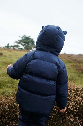 Detská bunda Liewood tmavomodrá farba