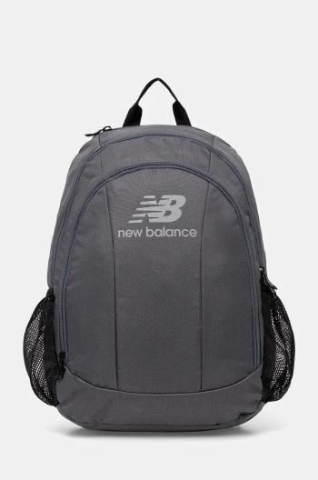 Ruksak New Balance šedá farba, veľký, jednofarebný, LAB23181GT