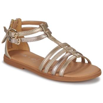 Geox  J SANDAL KARLY GIRL  Sandále Zlatá