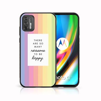 MY ART Silikónový kryt Motorola Moto G9 Plus REASONS (040)