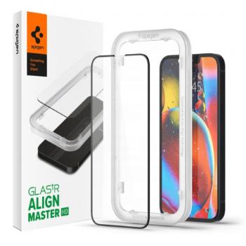 Spigen Alm Full Cover ochranné sklo na iPhone 13 / 13 Pro (AGL03725)