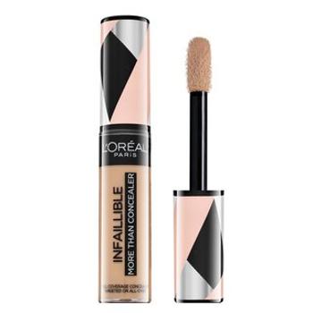 L´Oréal Paris Infaillible More Than Concealer folyékony korrektor az egységes és világosabb arcbőrre 326 Vanilla 11 ml