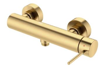 Sprchová batéria SAT Aurum bez sprchového setu 150 mm brúsená zlatá SATBAUR268BG