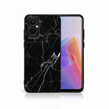 MY ART Ochranný obal Oppo Reno7 Lite 5G BLACK MARBLE (142)