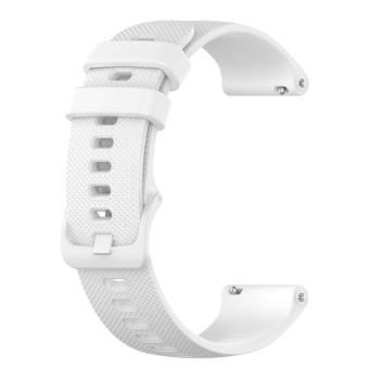 SILICONE Vymeniteľný remienok pre Garmin Forerunner 570 42mm biely