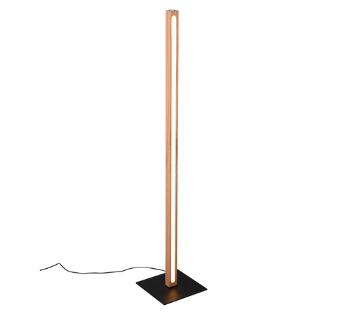 LED stojaca lampa Trio Bellari prírodná 426410130