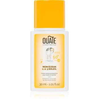 OUATE My 1,2,3 Sunscreen SPF 50+ for Face ochranný krém na opaľovanie na tvár SPF 50+ 3y+ 30 ml