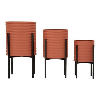 Fém kaspó szett 3 db-os ø 36 cm Milly – Mauro Ferretti