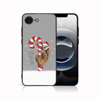 MY ART Kryt s vianočným dizajnom Apple iPhone 16e CANDY (076)