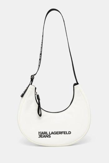 Kabelka Karl Lagerfeld Jeans biela farba, A1W30231