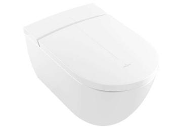 VILLEROY & BOCH - ViClean Elektronický bidet s keramikou, Rimless, CeramicPlus, SoftClosing, alpská biela V0E100R1