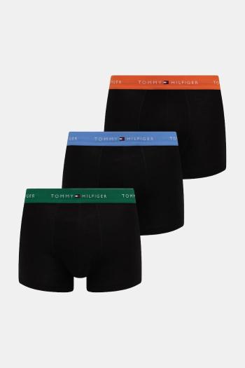 Boxerky Tommy Hilfiger 3-pak čierna farba, UM0UM02763