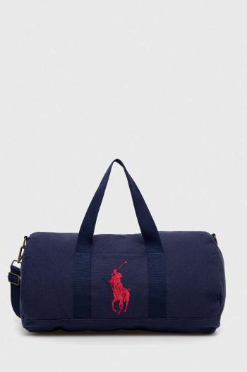 Detská taška Polo Ralph Lauren tmavomodrá farba