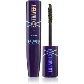 Avon Exxtravert Extreme Volume riasenka pre extra objem odtieň Brown Black 9,5 ml