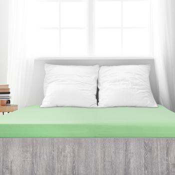 4Home jersey prestieradlo Premium zelená, 90 x 200 cm