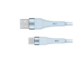 Kábel KRUGER & MATZ KM1268-1BL Basic USB/USB-C 1m Blue