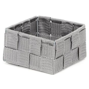 Compactor Úložný organizér do zásuvky Compactor TEX - košík S, 12 x 12 x 7 cm, sivý, S