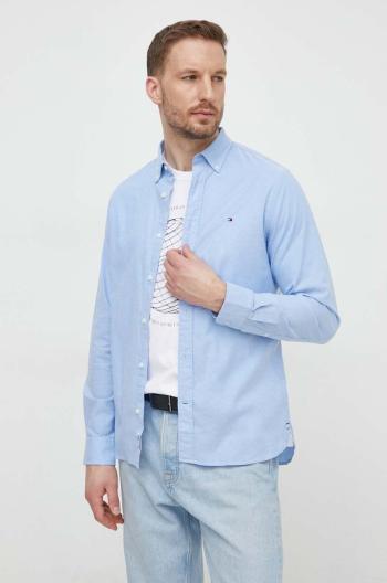 Košeľa Tommy Hilfiger pánska, regular, s golierom button-down, MW0MW29968