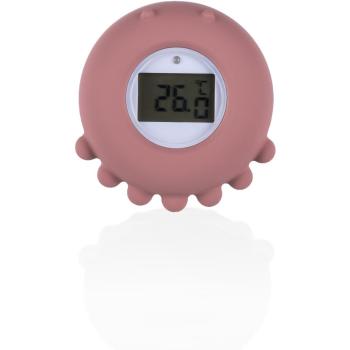 Zopa Silicone Digital Thermometer 2in1 digitálny teplomer do vane Old Pink 1 ks