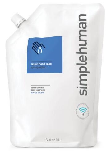 Hydratačné tekuté mydlo Simplehuman 1 l náhradná náplň s vôňou spring water SHCT1021